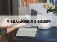 尺寸最大的蒸饭柜,蒸饭柜规格型号