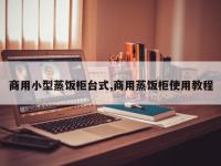 商用小型蒸饭柜台式,商用蒸饭柜使用教程